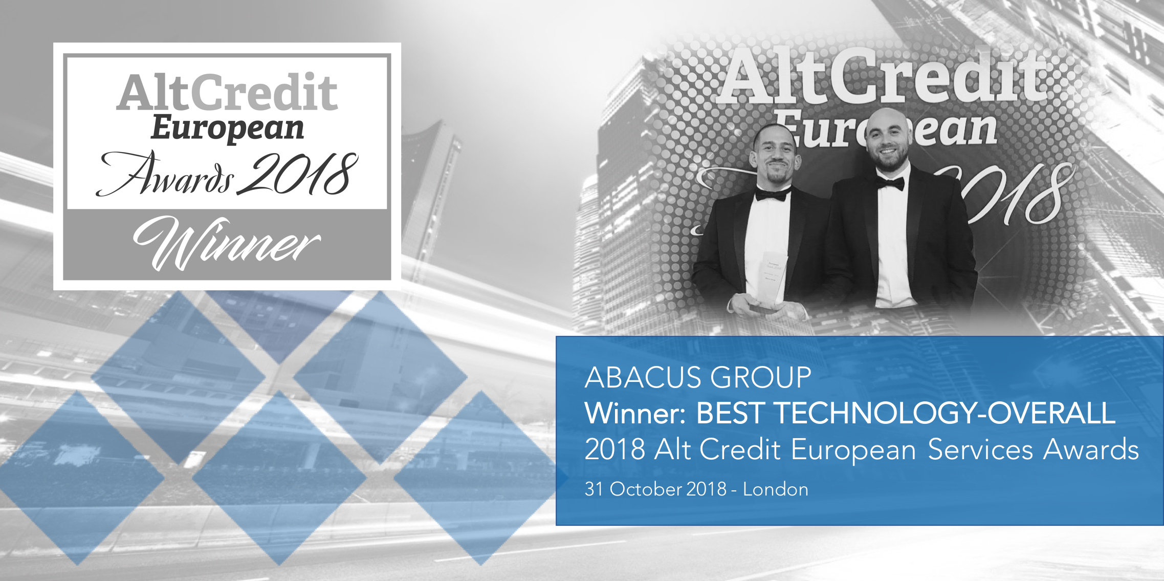 2018 Alt Credit European Services Awards - social image