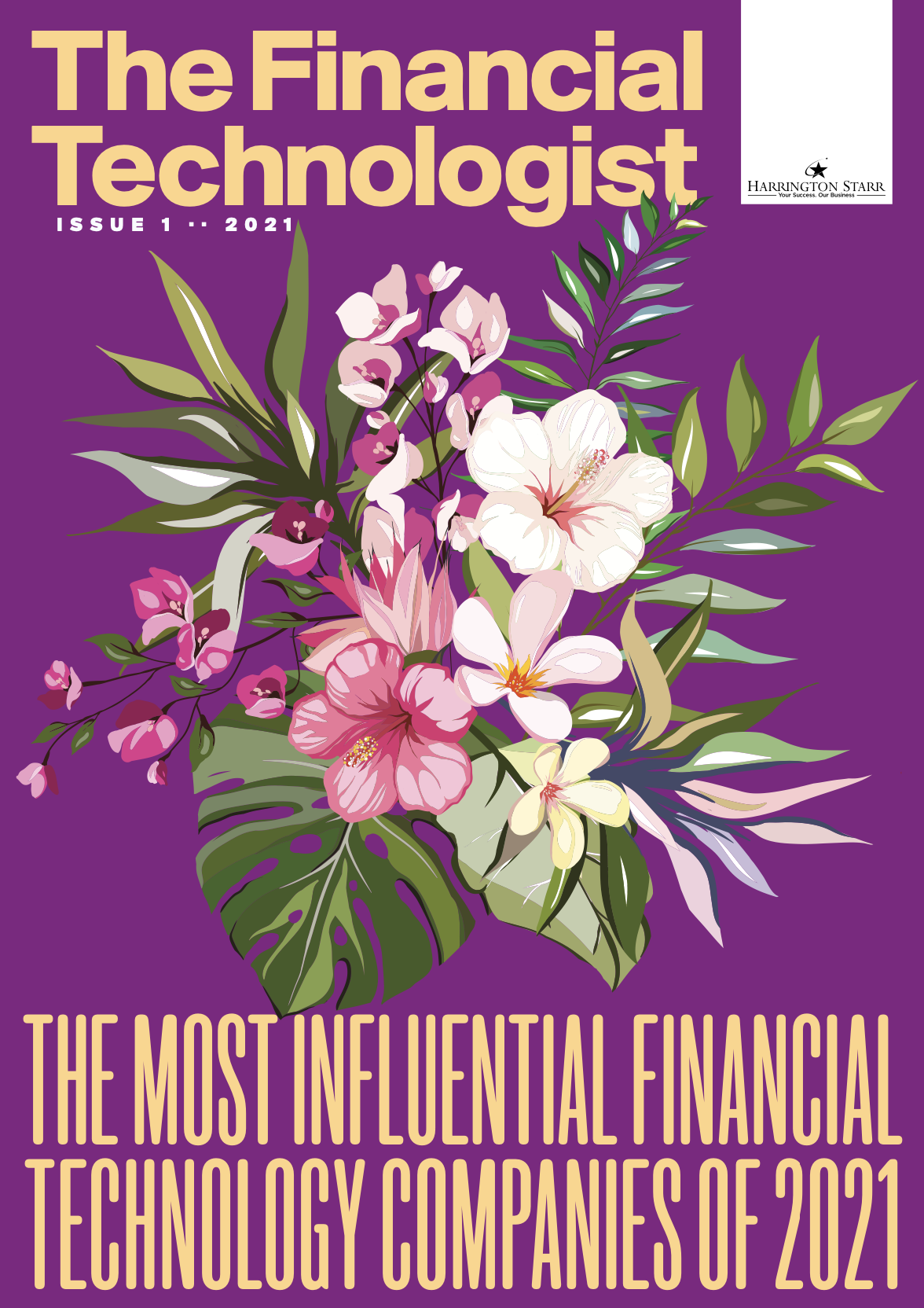 Financial Technologist Magazine 2021 - cover image - Issue 1 - Most Influential Financial Technology Companies