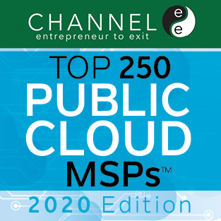 ChannelE2E Top 250 Public Cloud MSPs 2020 Edition logo