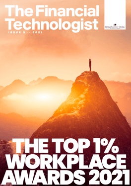 The Financial Technologist - Top 1% Workplace Awards 2021 Cover