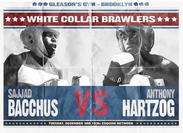 Sajjad and Anthony - "White Collar Brawlers" promo ad