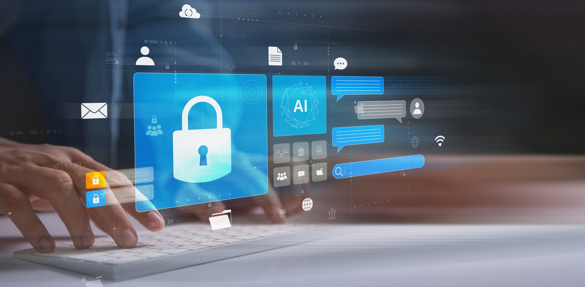 AI and technology integration-stock-image