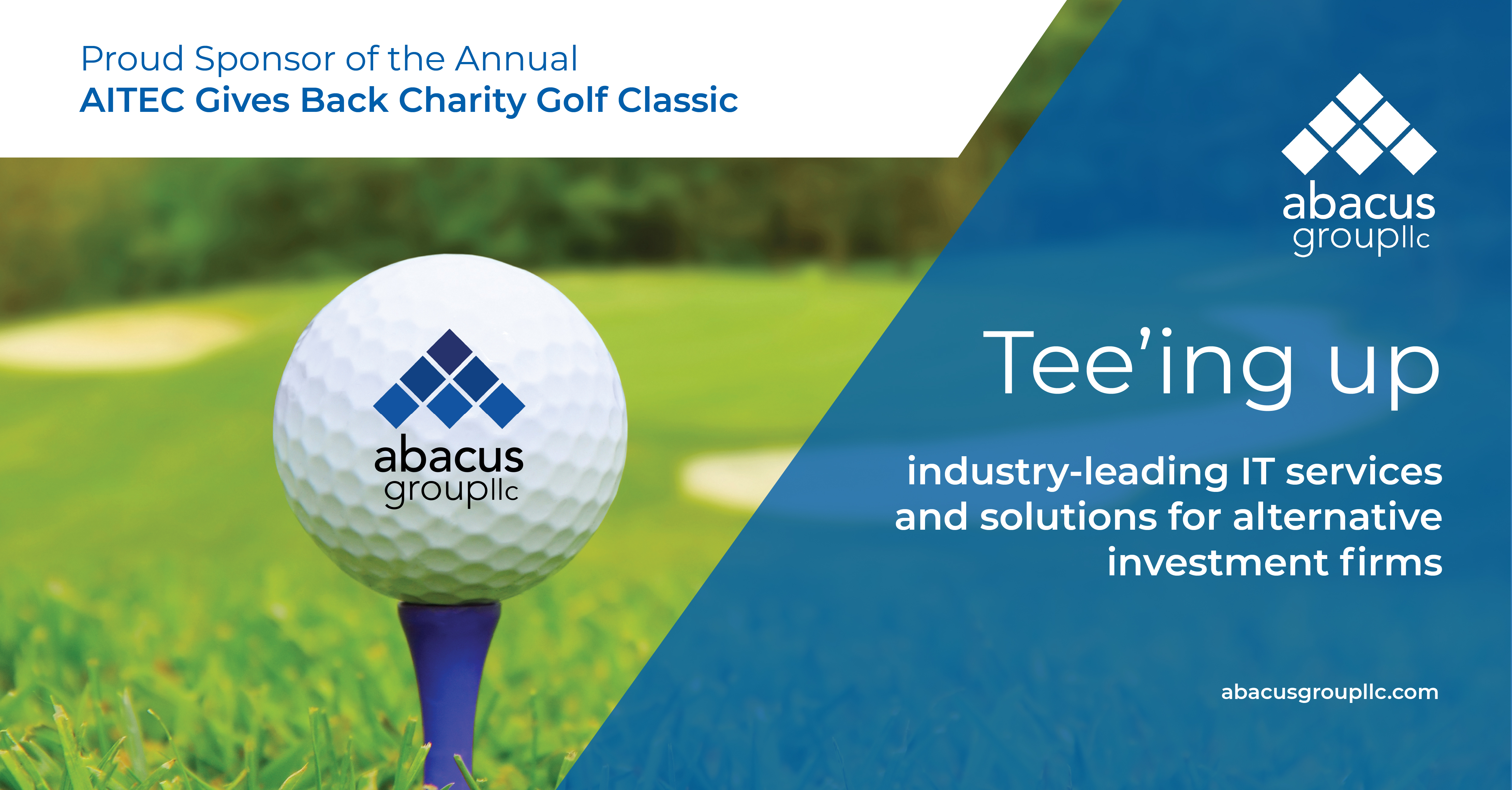 Abacus Group Sponsors AITEC Gives Back Charity Golf Classic