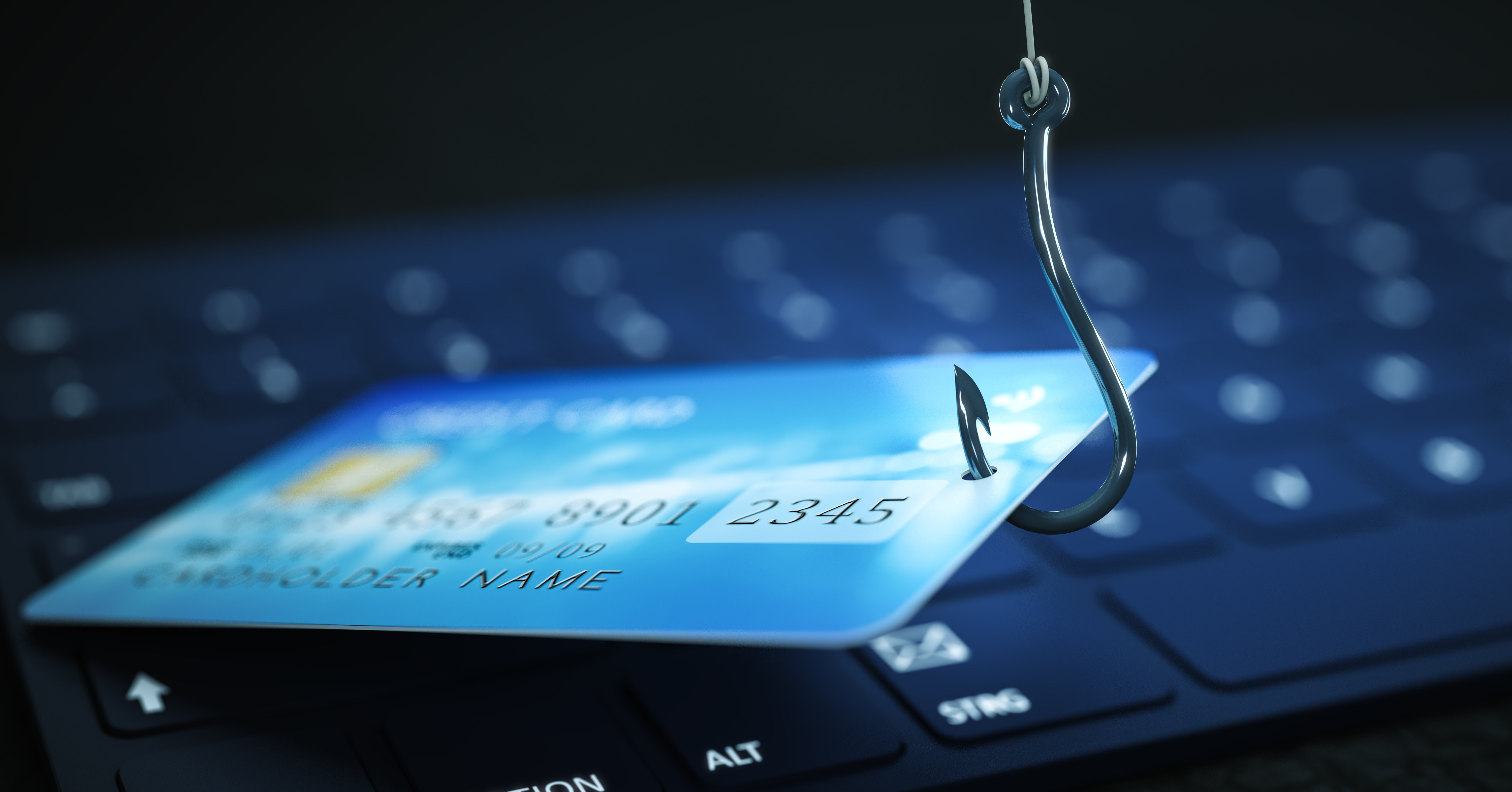 Phishing - Credit Card - Keyboard