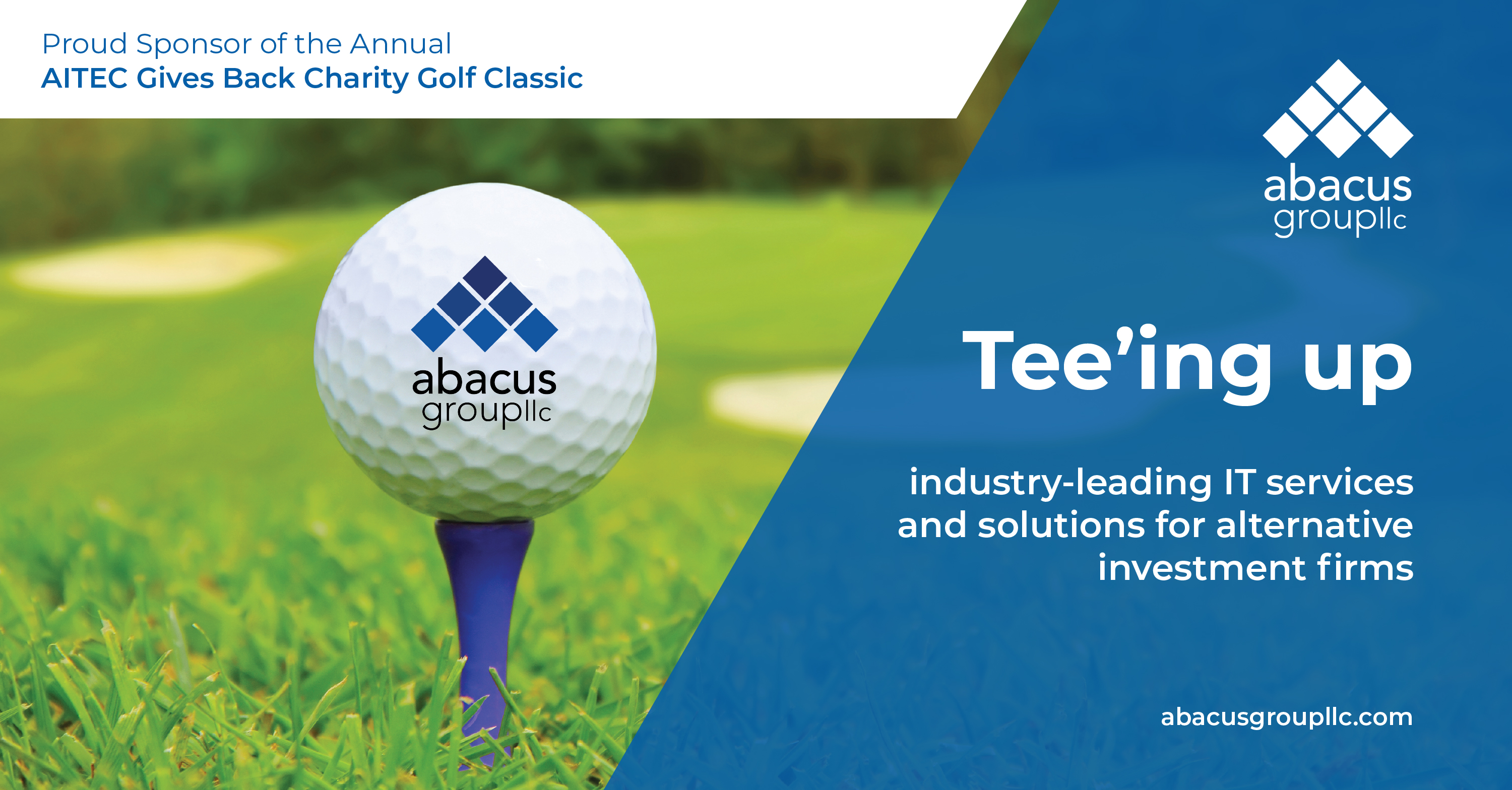 Abacus Group Sponsors 9th Annual AITEC Gives Back Charity Golf Classic
