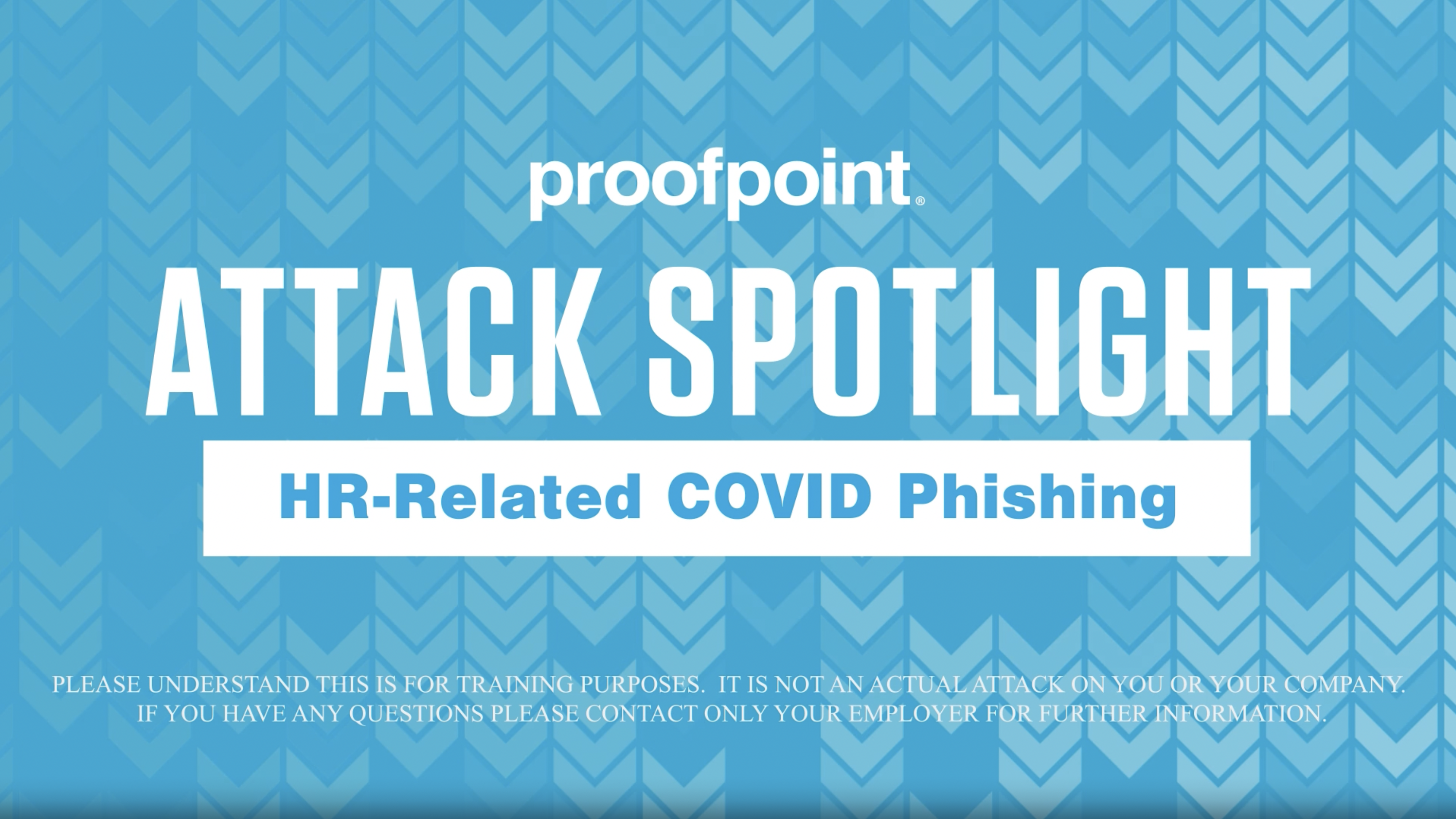 Proofpoint - Attack Spotlight HR Phishing Video Thumbnail